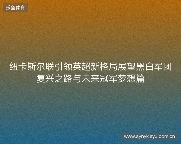 纽卡斯尔联引领英超新格局展望黑白军团复兴之路与未来冠军梦想篇